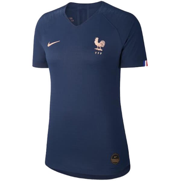 Camiseta Francia Primera equipación Mujer 2019 Azul